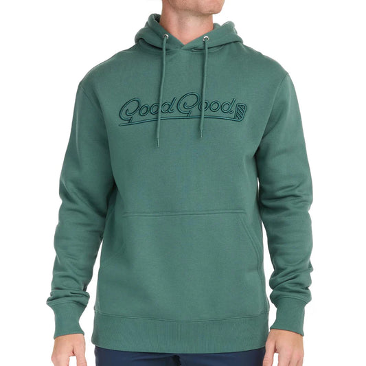 Double Green Fleece Hoodi