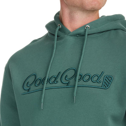 Double Green Fleece Hoodi